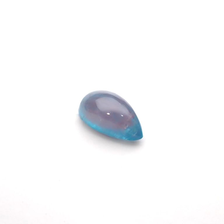 バイカラーパライバトルマリン ブラジル産 0.74ct[210711992]7.3×4.1mm前後