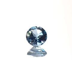 サンタマリアアクアマリン(宝石名アクアマリン)ブラジル産 0.15ct 識別済[240226021]3.4x3.4mm前後