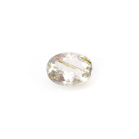 エピドートインクォーツ ブラジル産 2.81ct[240427290]10.7x8.2mm前後