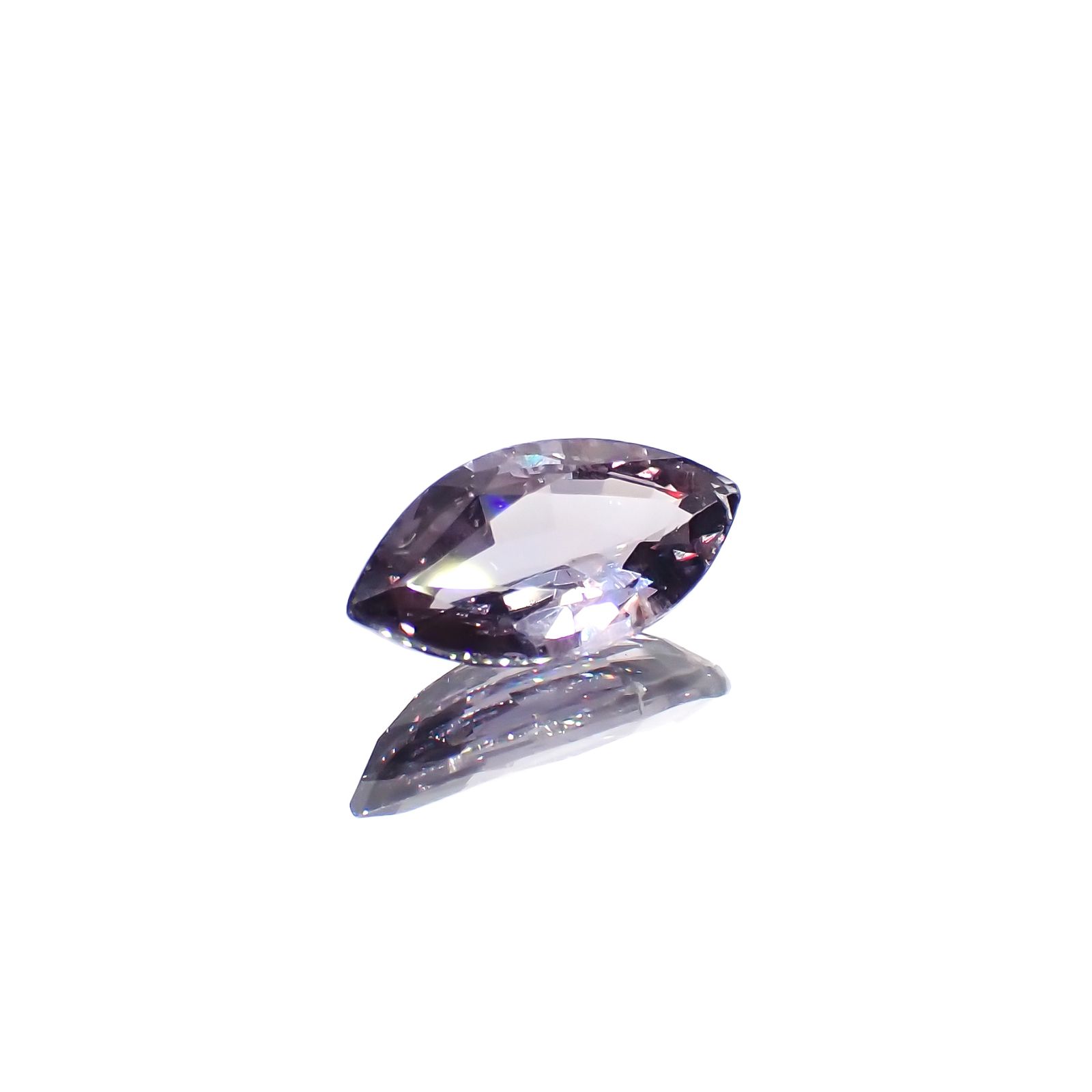 ベキリーブルーガーネット（カラーチェンジガーネット アレキタイプ）(宝石名ガーネット)マダガスカル・ベキリー産 1.25ct 識別済[231224533]10.3x5.2mm前後