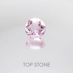ピンクフローライト ブラジル産 ルース 4.72ct[20084732]10×10mm前後