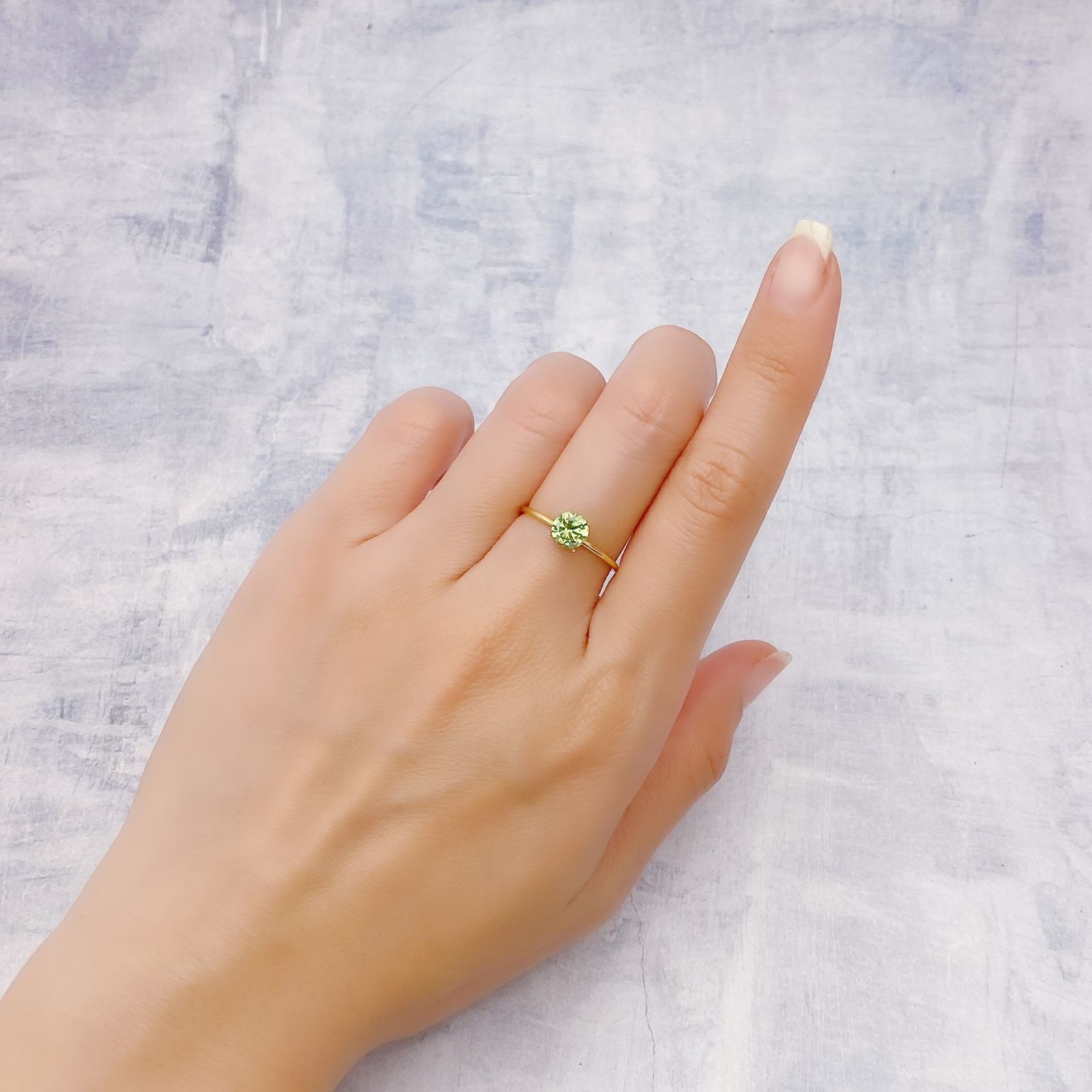 デマントイドガーネット ロシア産 0.87ct [241229410]5.7x5.7mm前後