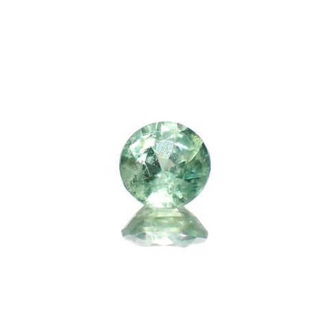 グリーンカイヤナイト タンザニア産 0.97ct[240928812]6x5.9mm前後