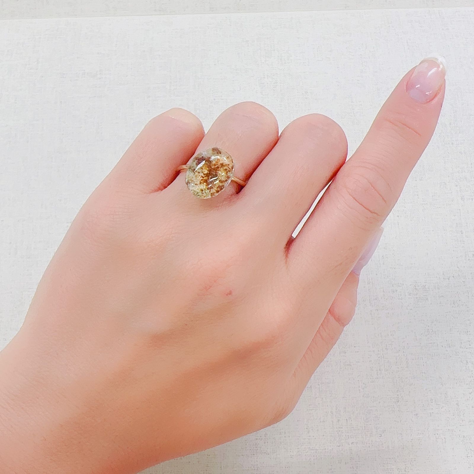 ガーデンクォーツ ブラジル/タイ産 6.10ct[230522080]13.8x11mm前後