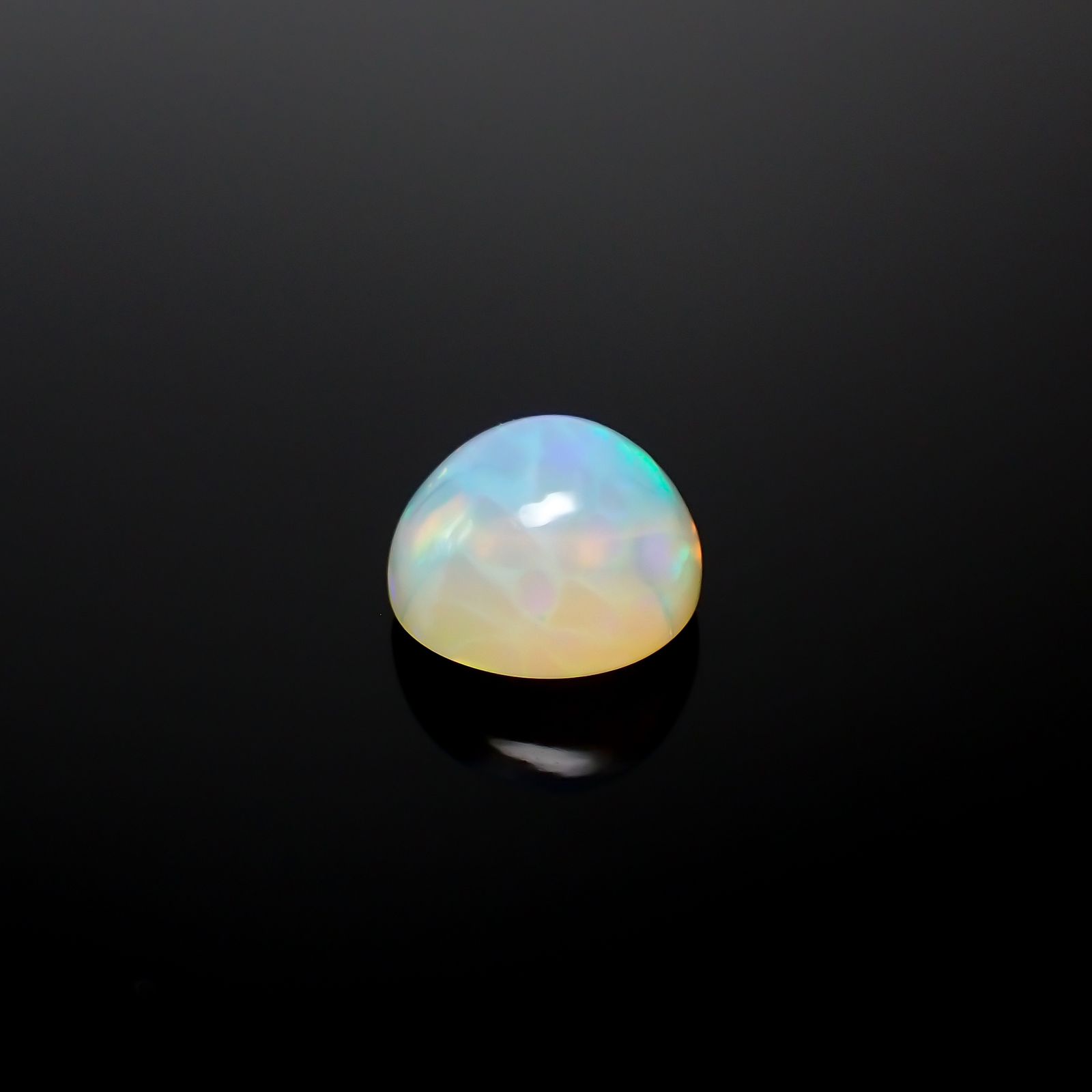 ハニカムオパール エチオピア産 2.44ct[240427143]9.4x9.3mm前後