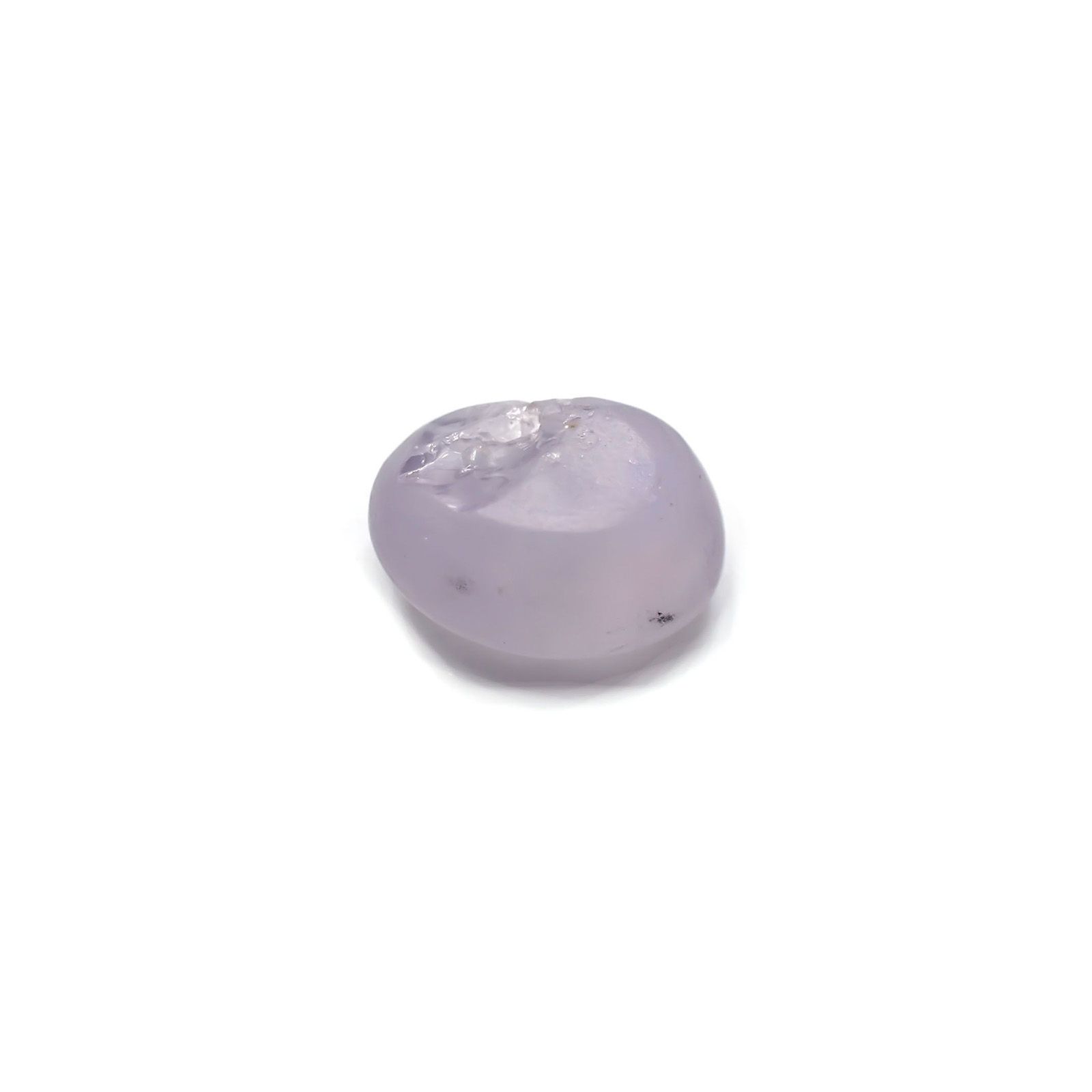 ブルースターサファイア(宝石名スター・サファイア) ビルマ産 ソ付(彩珠) 6.699ct / 11x9.3mm前後 [210310227]