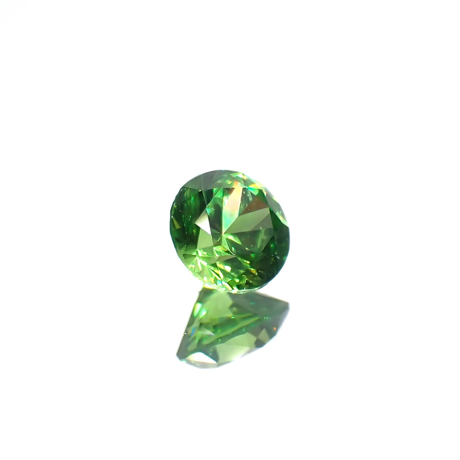 デマントイドガーネット ロシア産 0.26ct[231224558]3.8x3.8mm前後