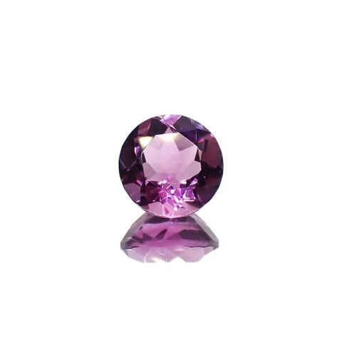 ピンクパープルフローライト 中国産 1.60ct / 7.1x7.1mm前後 [221018445]