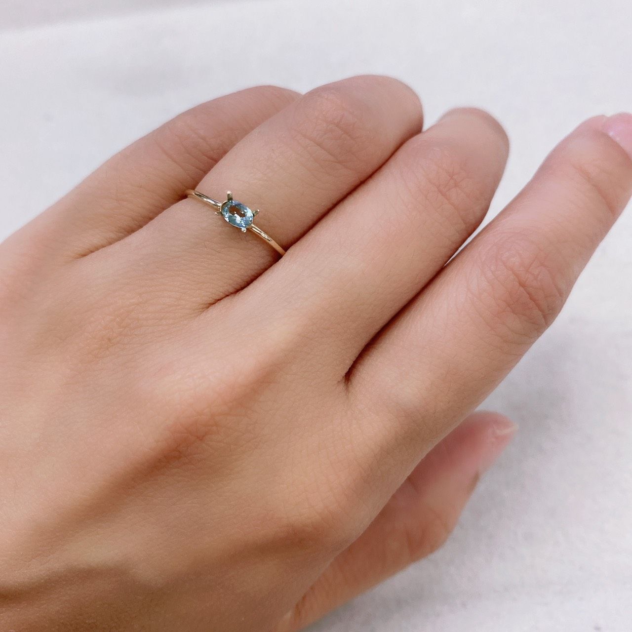 グランディディエライト(宝石名グランディディエライト) マダガスカル産 0.15ct 識別済[210912541]4×3mm前後