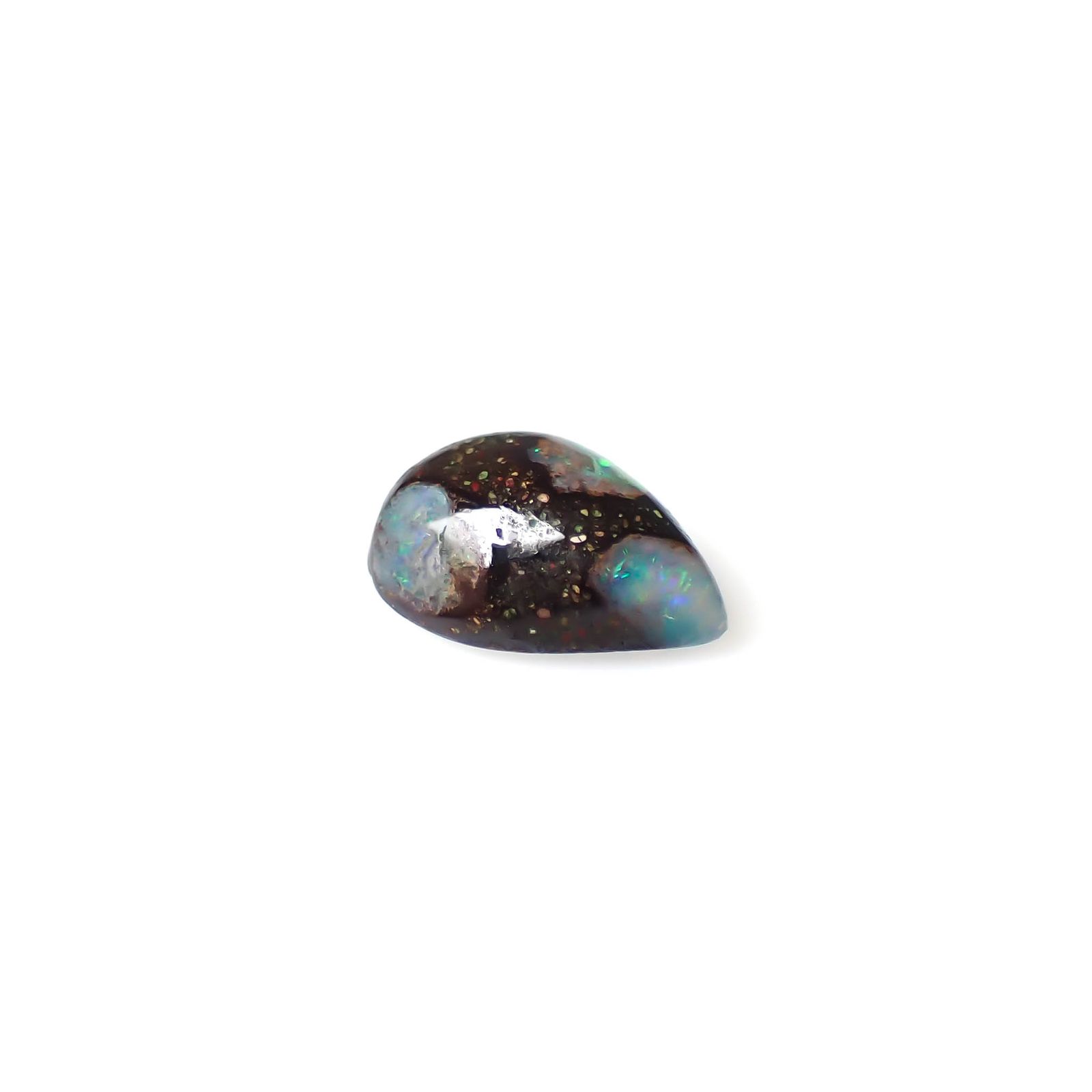 ボルダーオパール オーストラリア産 1.39ct [250330119]9.5x6.8mm前後