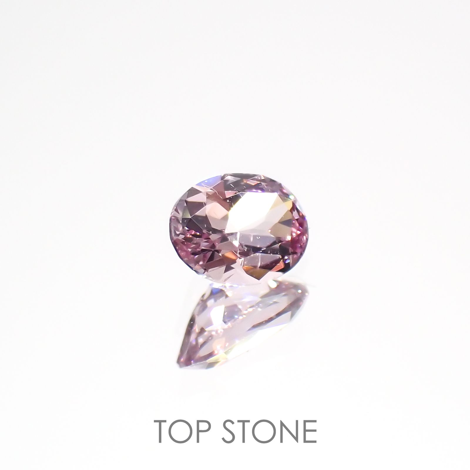 カラーシフトマラヤガーネット(宝石名ガーネット)タンザニア産 0.18ct 識別済[220616426]4x3mm前後