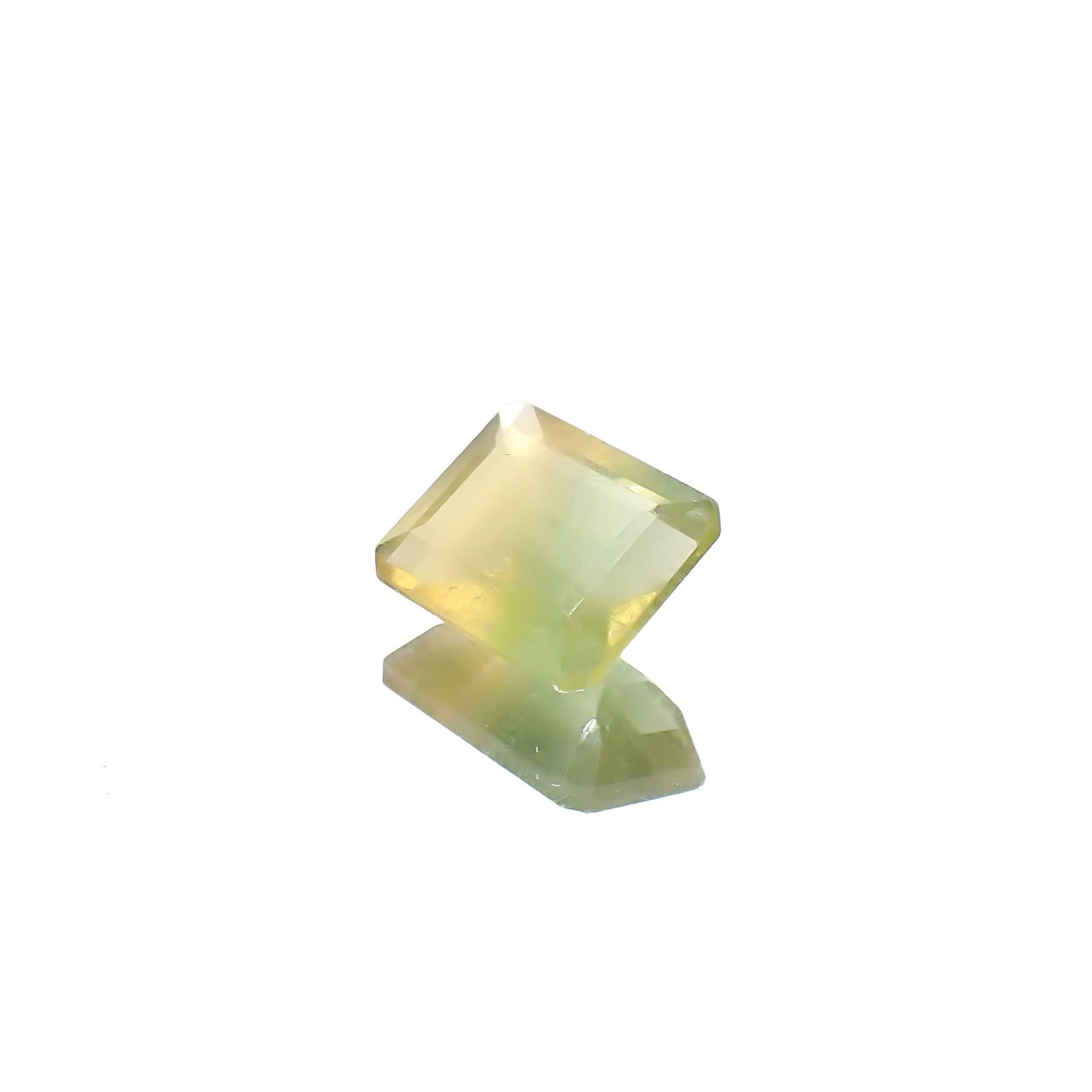 バイカラーフローライト フルオレッセンス ブラジル産 3.68ct[240928912]10x8mm前後