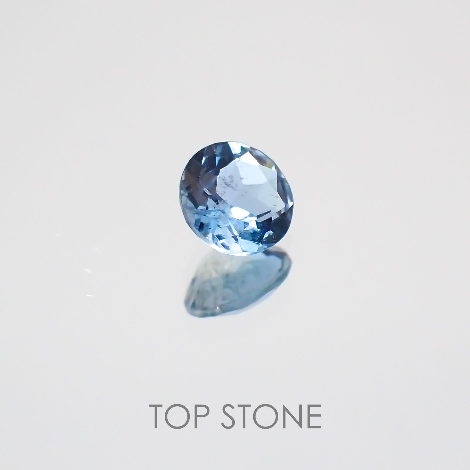 サンタマリア アクアマリン ブラジル産 ルース 0.21ct[20129117]4×4.1mm前後