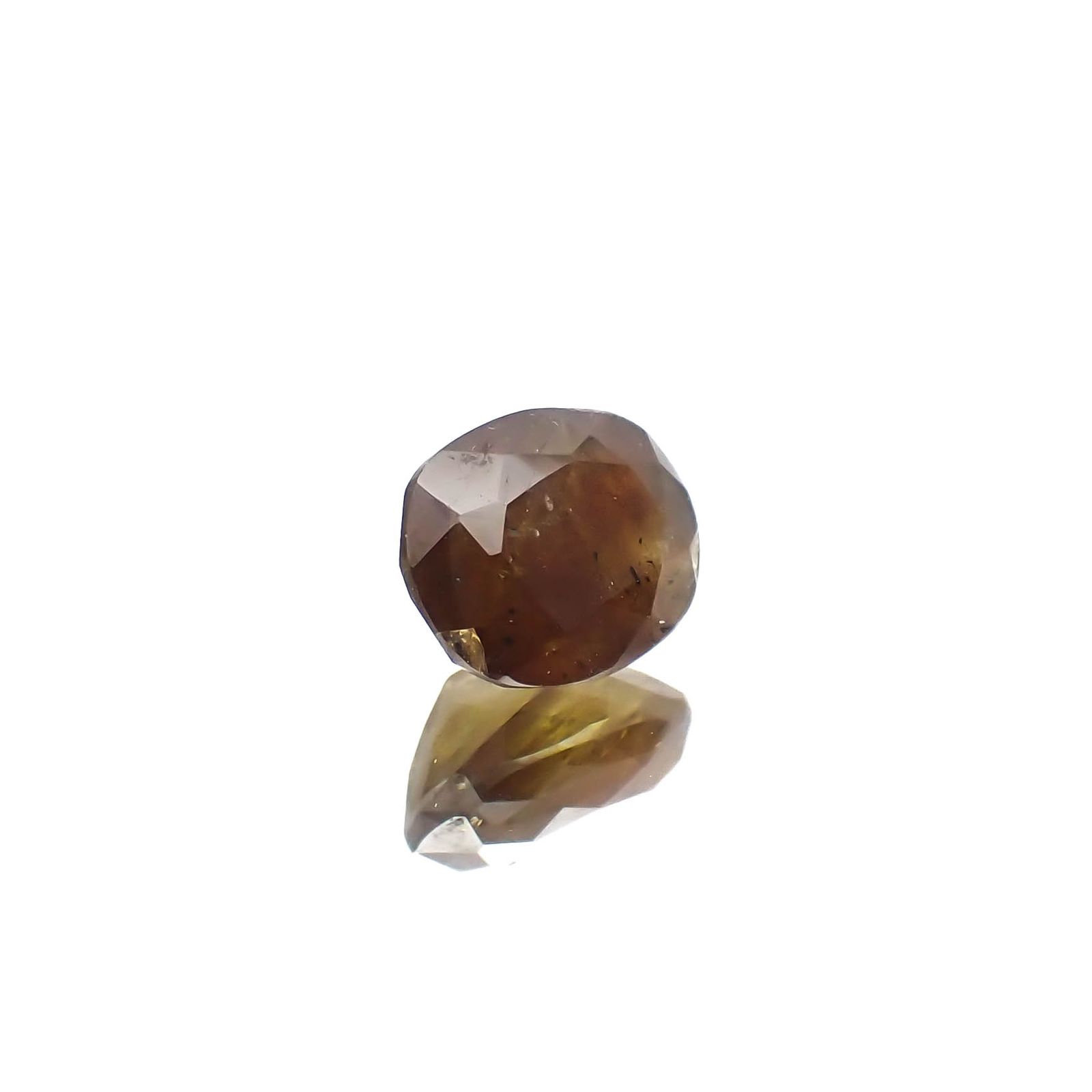 ゴールドシーンサファイア非加熱 ケニア産 1.22ct[230321323]6.3x5.2mm前後