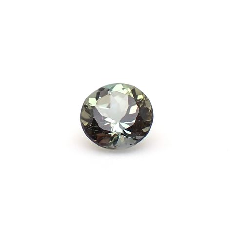 グリーンゾイサイト(宝石名ゾイサイト)タンザニア産 識別済 0.22ct / 3.7x3.6mm前後 [260932858]