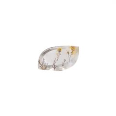◇フリーフォーム◇デンドリチッククォーツ ブラジル産 3.74ct [250330086]14.6x8.6mm前後
