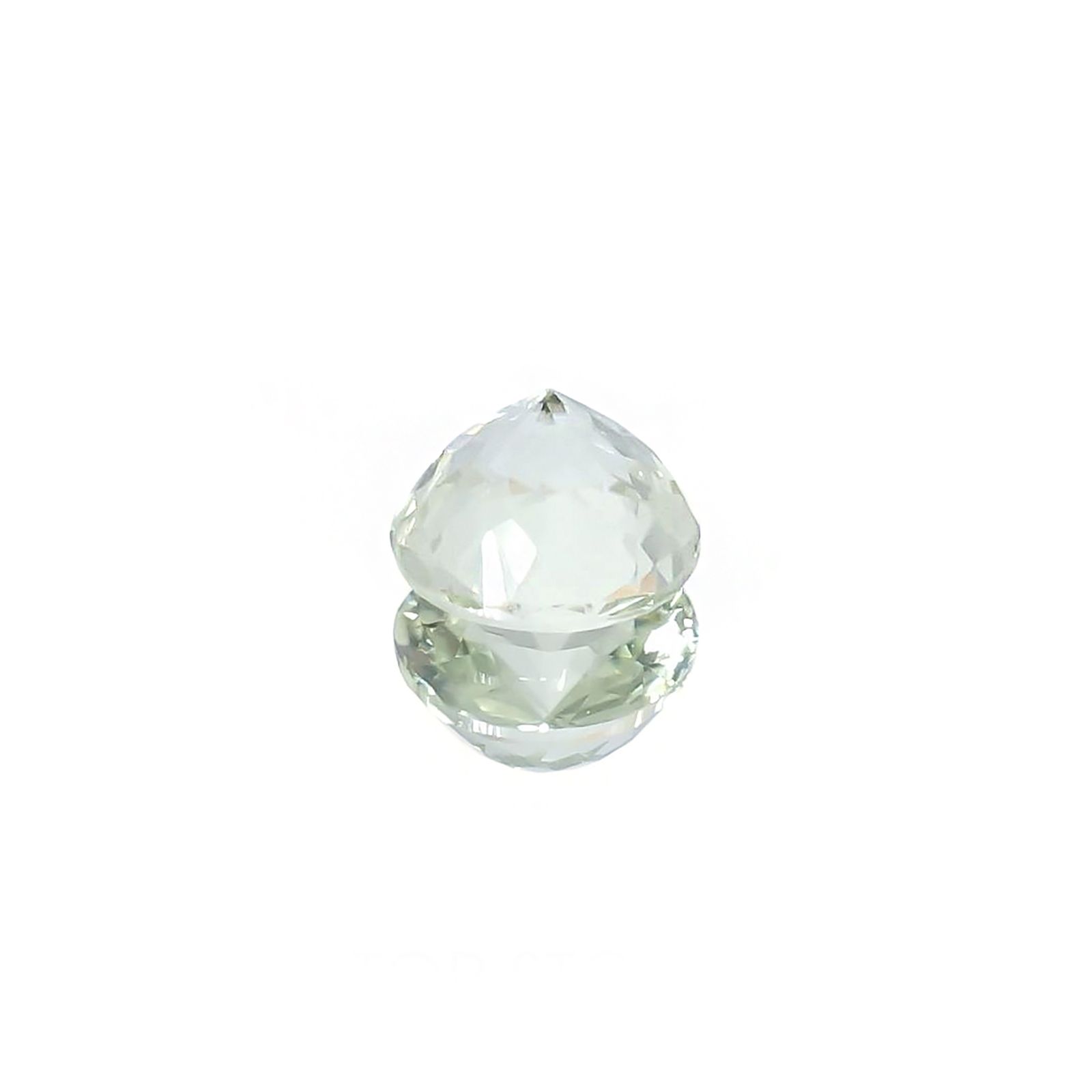 モンテブラサイト(宝石名モンテブラサイト)マダガスカル産 識別済 0.55ct / 5.3x5.2mm前後 [220817424]