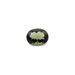 モルダバイト 発見地：旧チェコスロバキア 1.72ct / 9x7.1mm前後 [260832688]