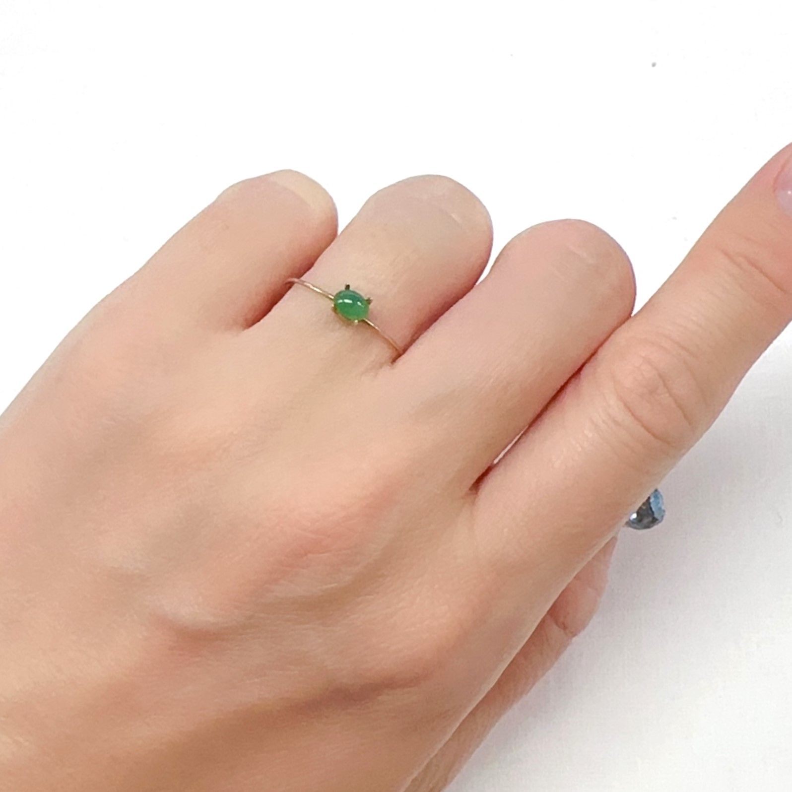 翡翠 ビルマ産 0.31ct[240326942]4.8x3.5mm前後