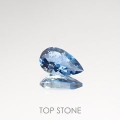 サンタマリアアクアマリン(宝石名アクアマリン) ブラジル産 0.18ct 識別済[210711416]5.2×3.1mm前後
