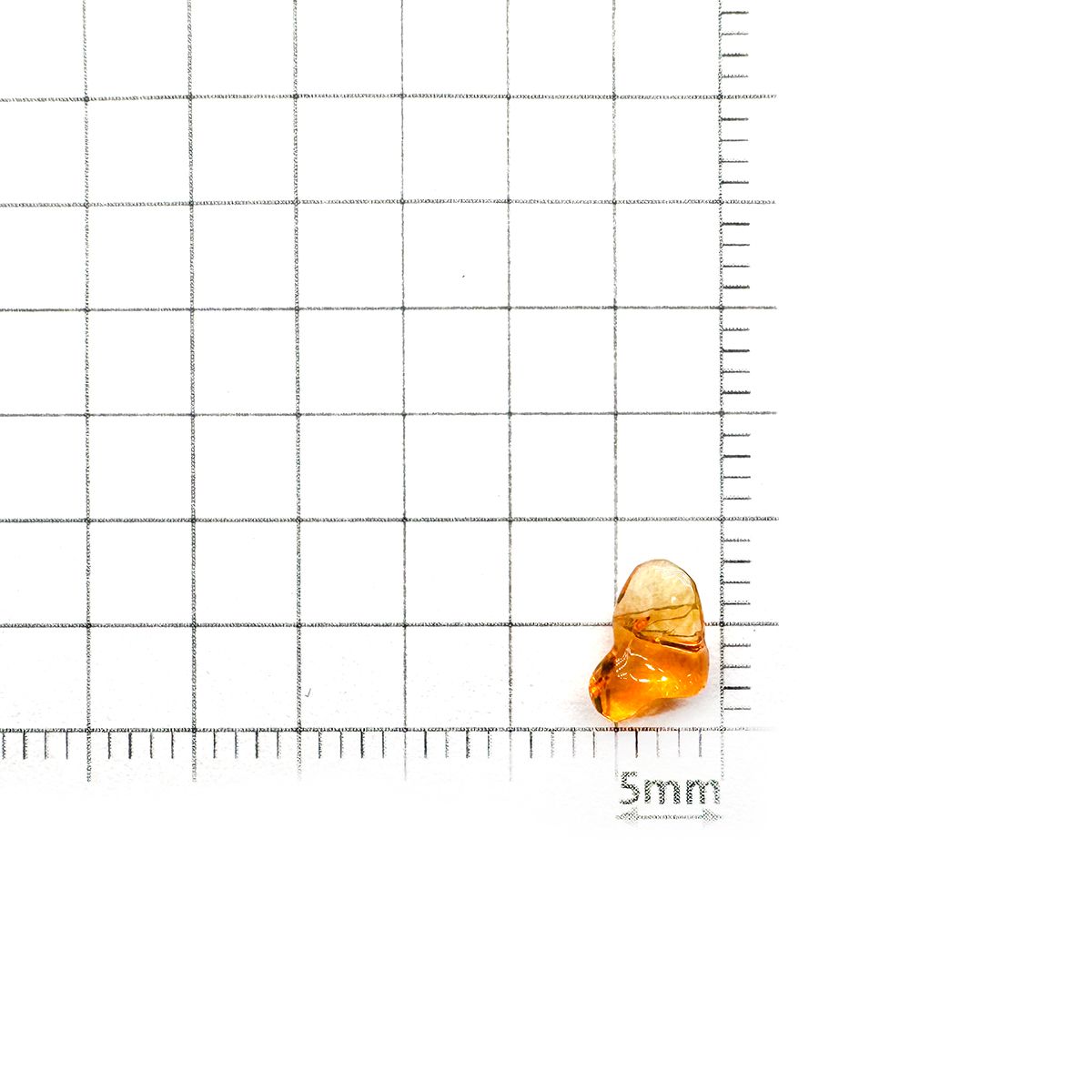 ファイヤーオパール 原石 メキシコ産 0.48ct[240226184]8.1x3.7mm前後