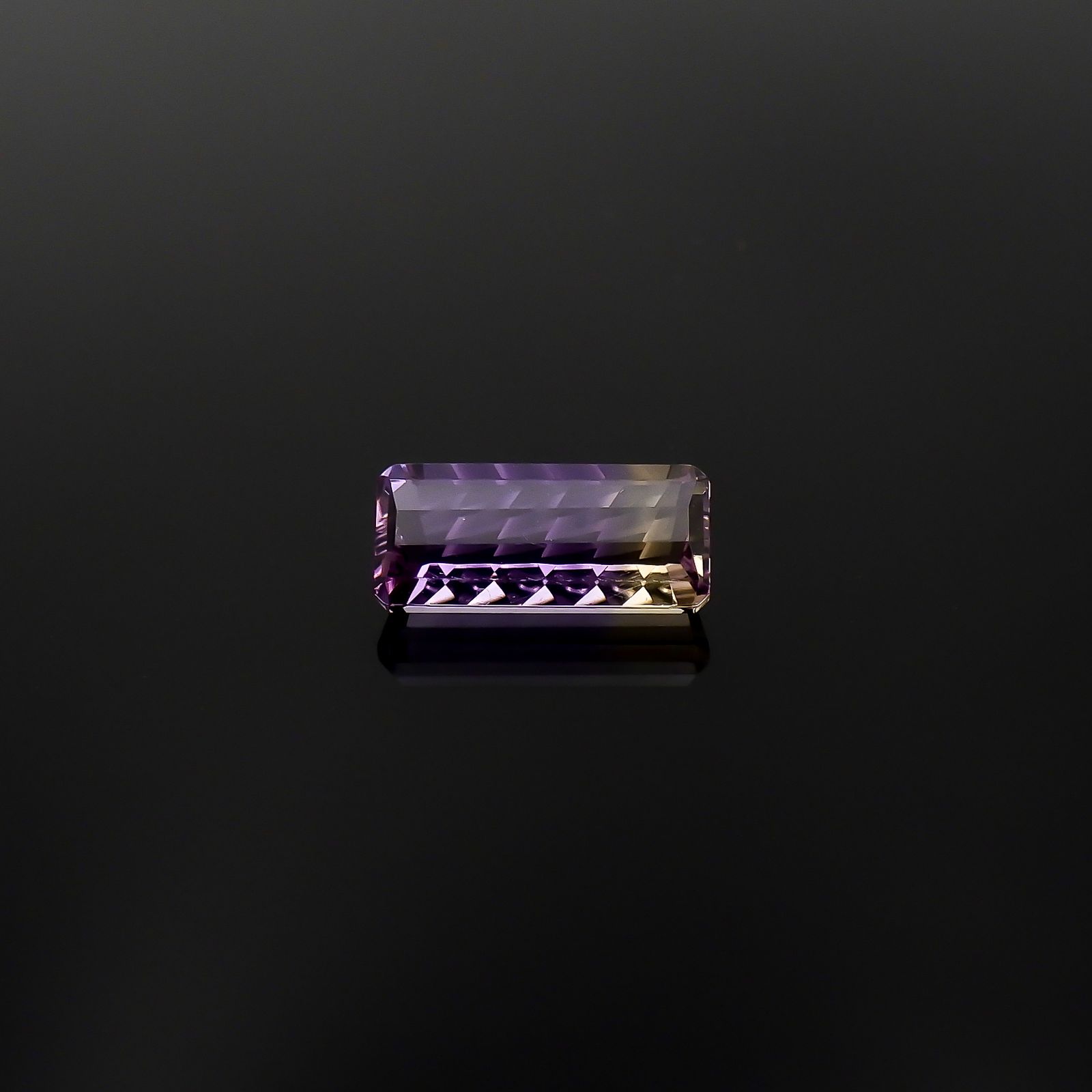 ◇カスタムカット◇アメトリン ブラジル/ボリビア産 1.86ct / 11x5mm前後 [260632318]