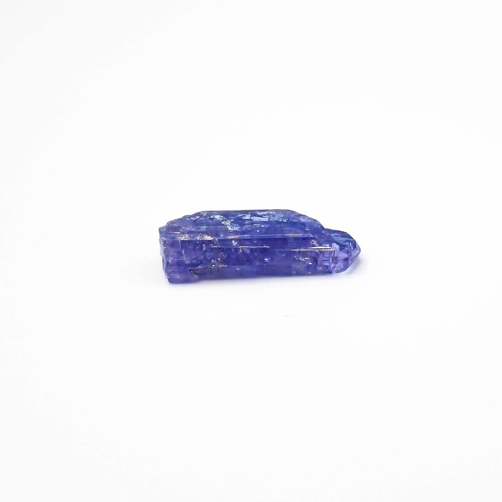 タンザナイト 原石(宝石名タンザナイト)タンザニア産 9.81ct 識別済[230522224]24x6.7mm前後