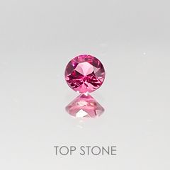 レッドベリル アメリカ・ユタ州産 ルース 0.08ct[20085222]2.9×2.8mm前後