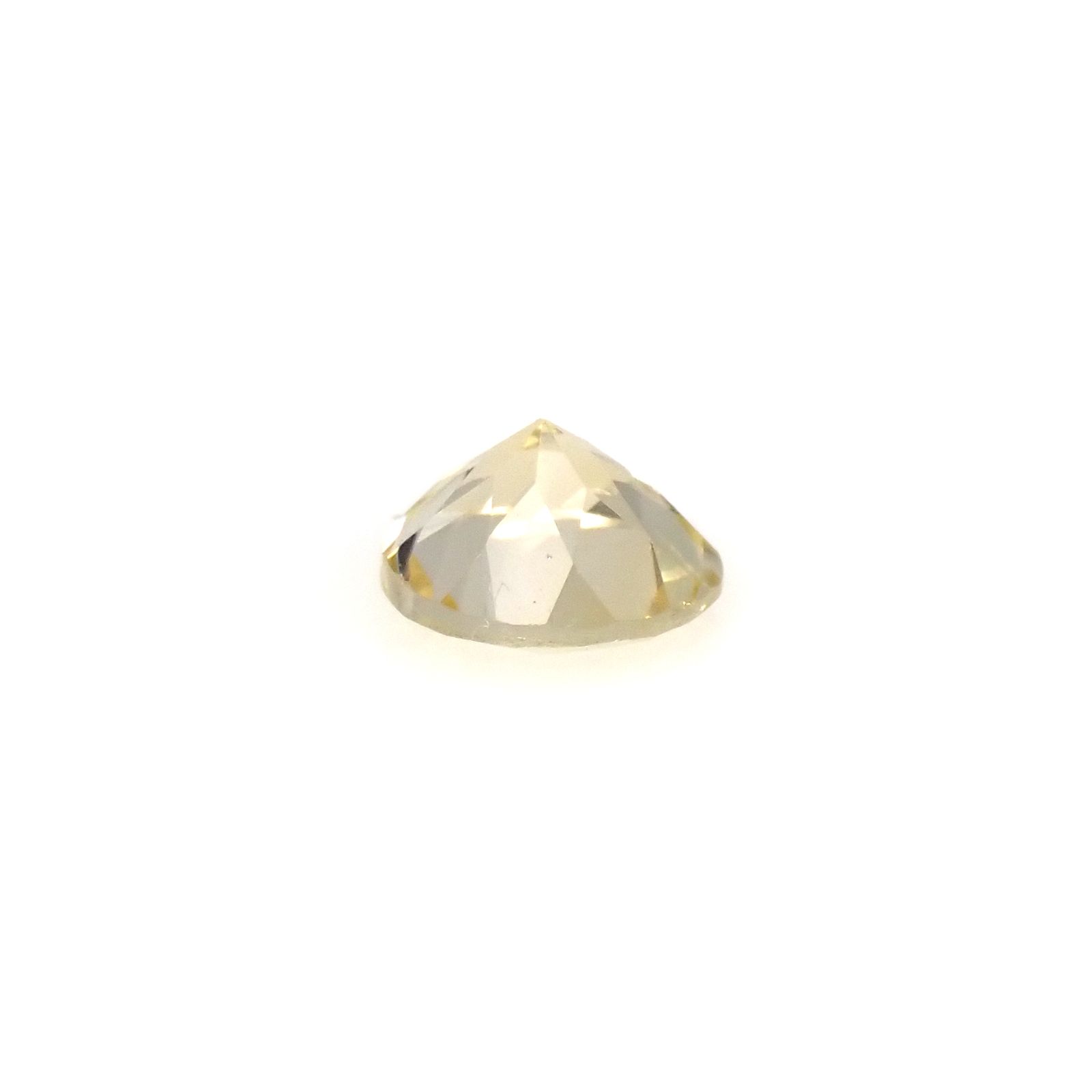 イエローダンビュライト タンザニア産 0.29ct[240125457]4.4x4.4mm前後