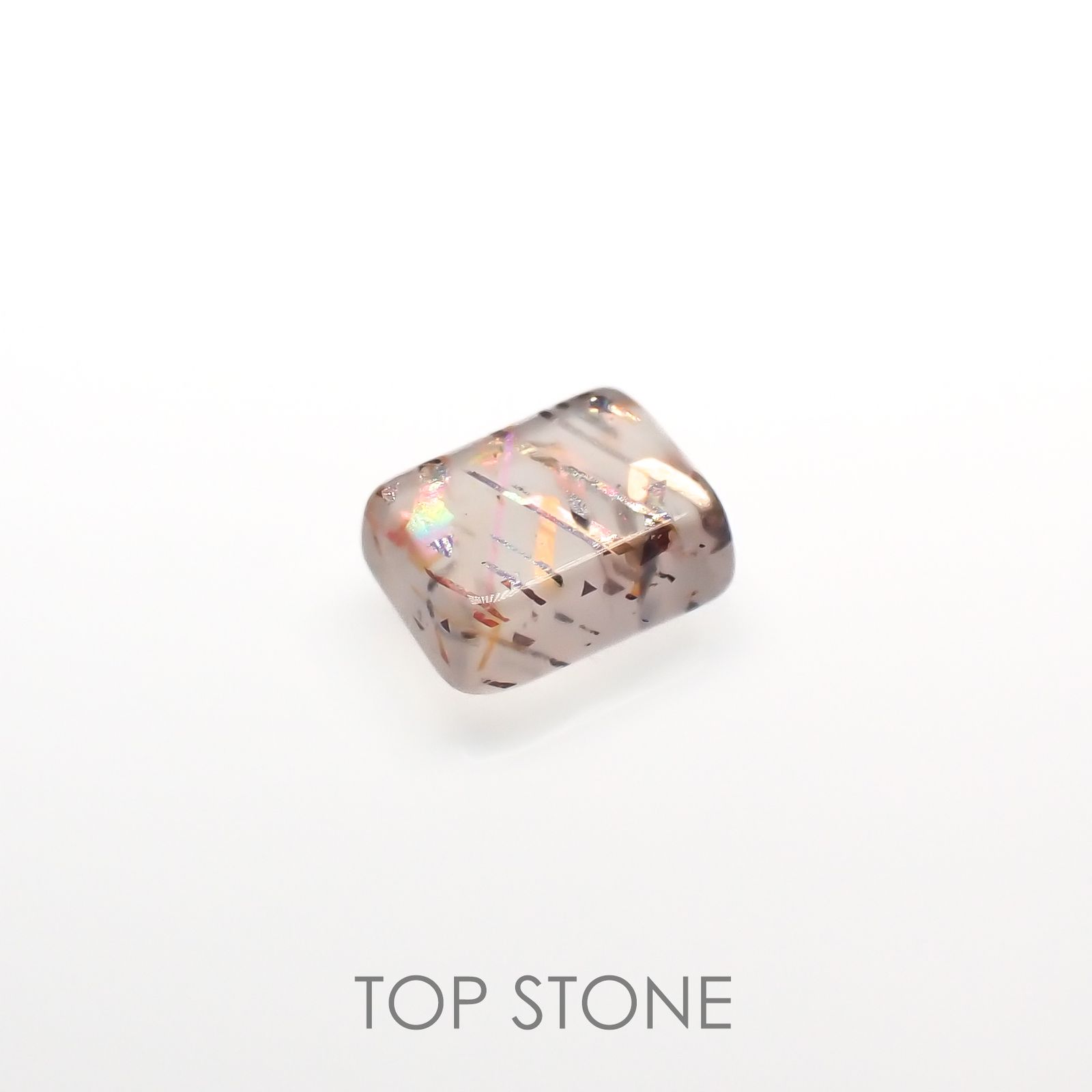 レインボーラティスサンストーン オーストラリア産 0.36ct[230220748]4.8x3.6mm前後