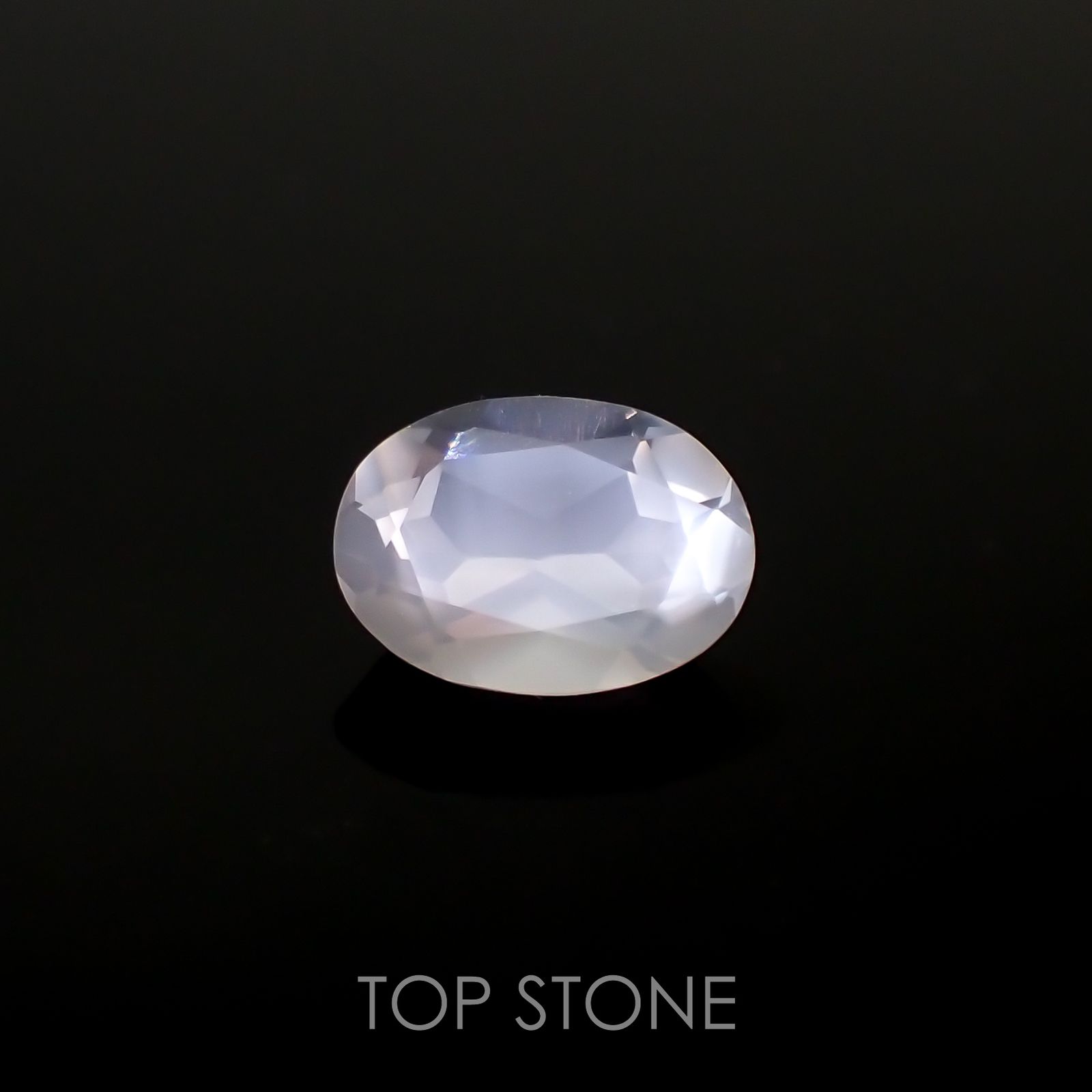 ムーンストーン インド・スリランカ産 ルース 0.71ct[210812740]7×5mm前後