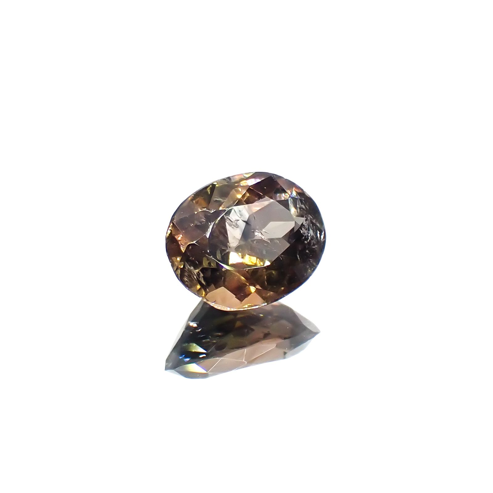 ブルーティント アキシナイト パキスタン産 0.91ct[230321052]6.8x5.5mm前後