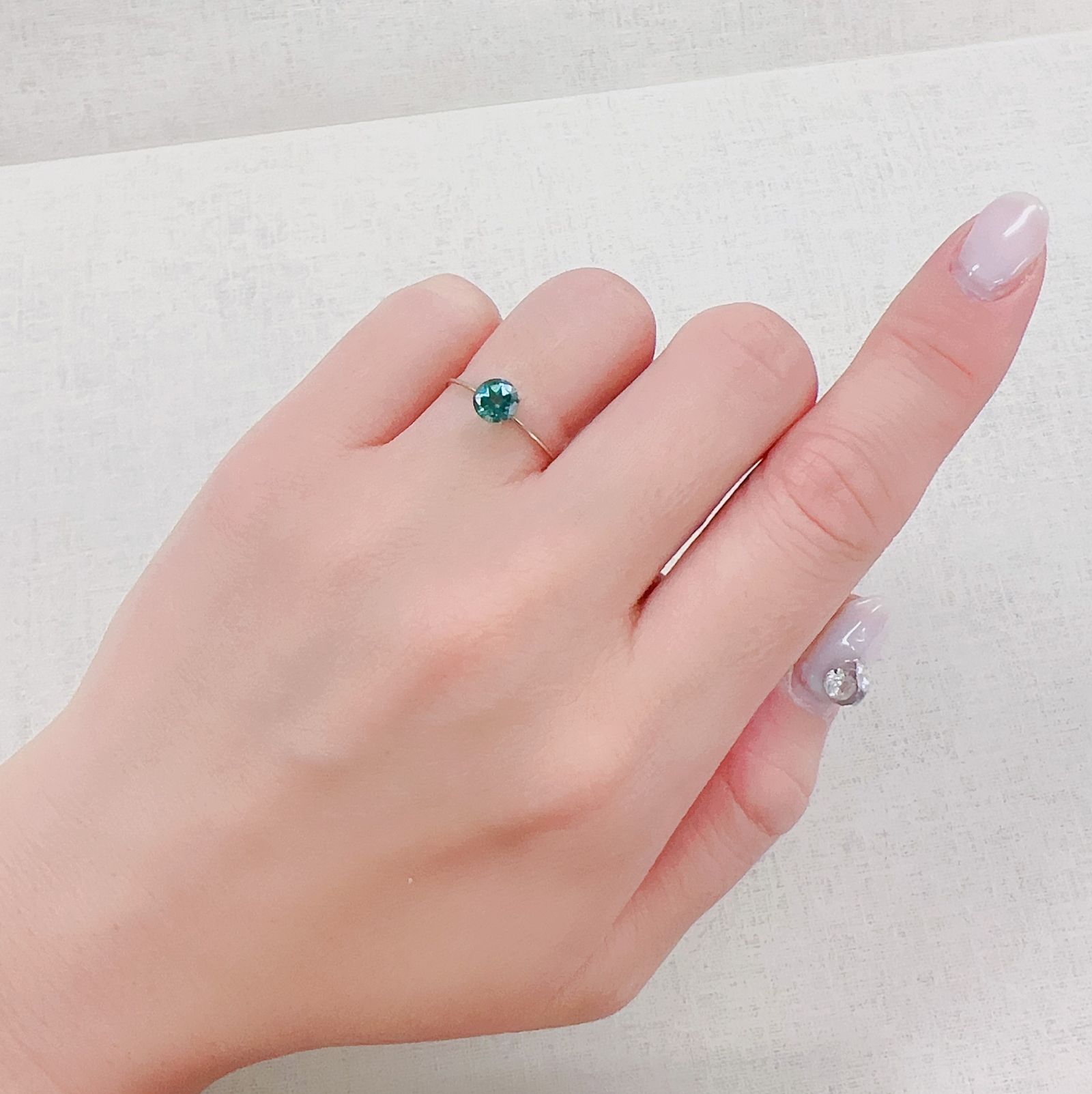 ノーブルモロキサイト マダガスカル産 0.60ct[230321366]5.1x5.1mm前後