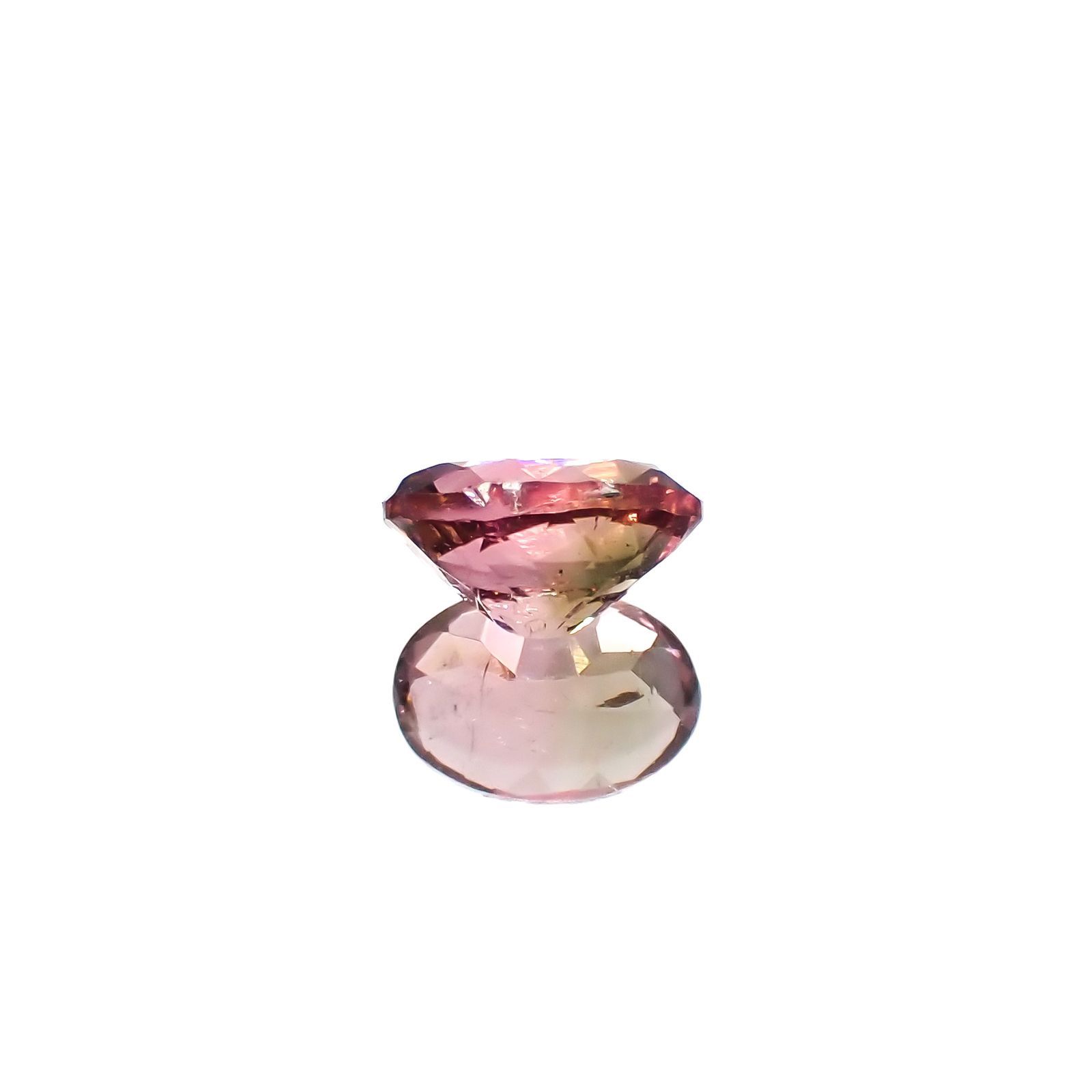 バイカラートルマリン ブラジル産 0.83ct[230220402]6.9x4.9mm前後