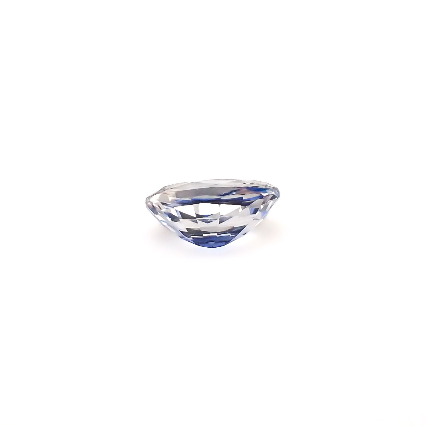 アイスブルーサファイア スリランカ/マダガスカル産 0.61ct / 5.9x4.1mm前後 [260732590]