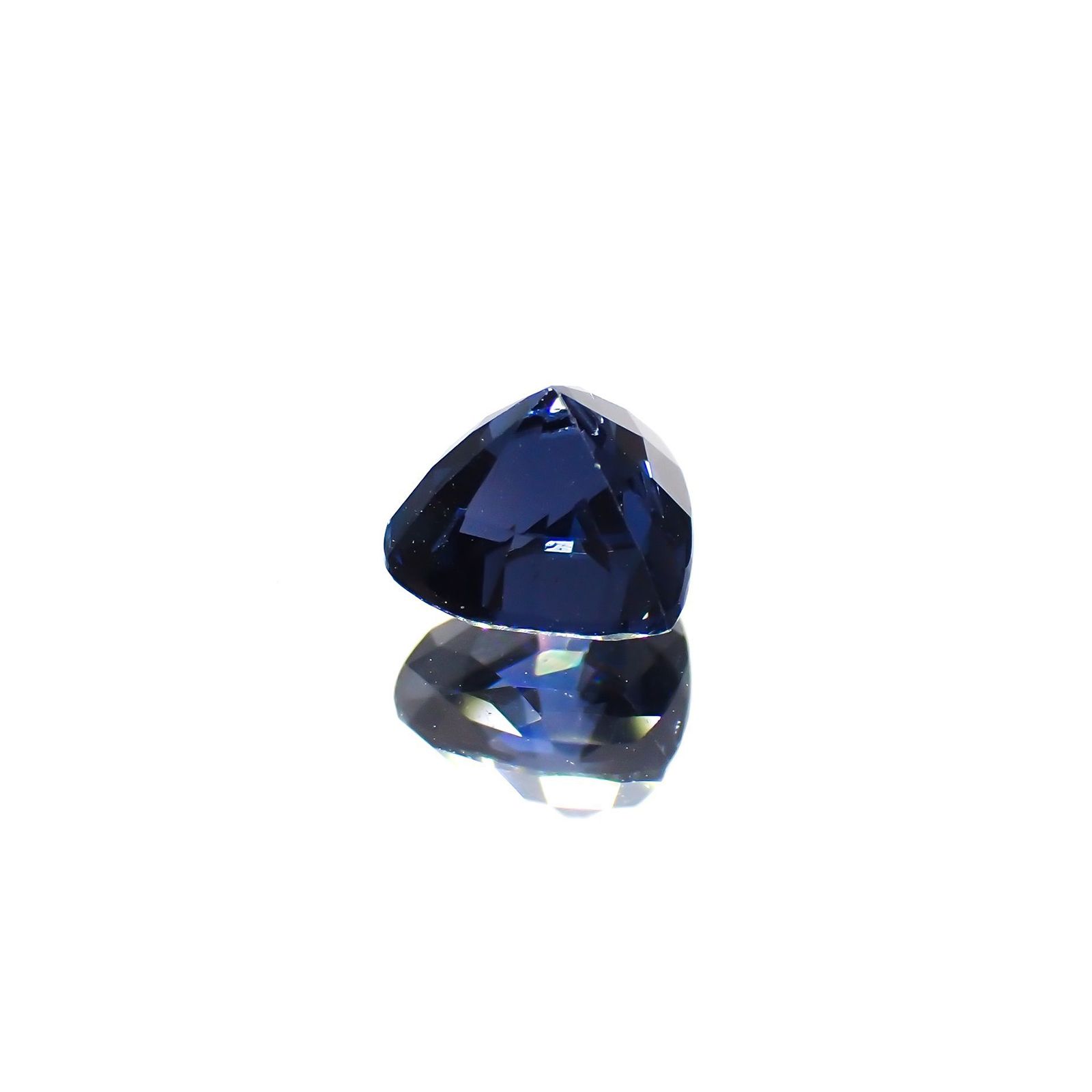 コバルトブルースピネル(宝石名ブルー・スピネル)スリランカ産 ソ付(日独) 1.315ct / 6.19x6.61mm前後 [220113830]