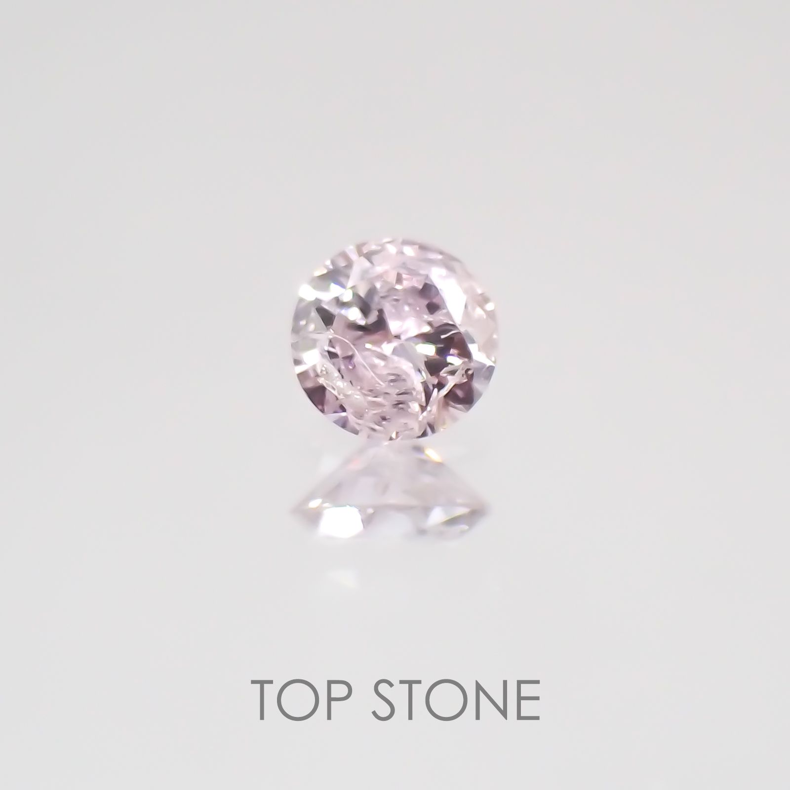 ピンクダイヤモンド 南アフリカ・オーストラリア産 ルース 0.081ct ソーティング付き[21019342]2.8×2.8mm前後