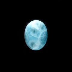 ラリマー(宝石名ブルー・ペクトライト) ドミニカ共和国産 28.58ct 識別済[210712095]20.8×16.2mm前後