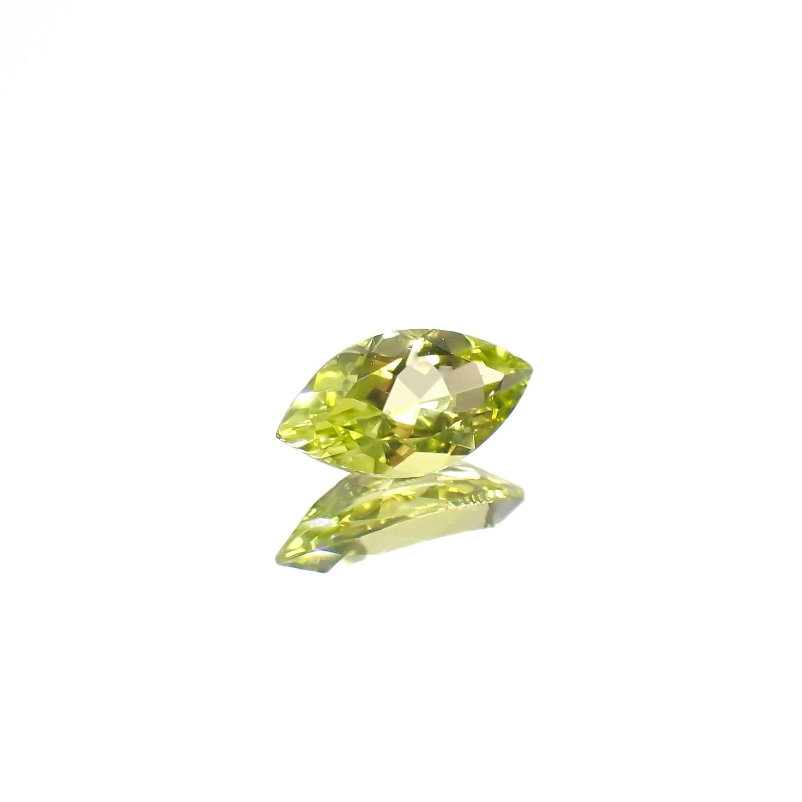 カナリートルマリン ザンビア・カナリー鉱山産 0.35ct[240527559]7x3.6mm前後