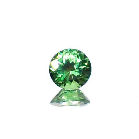 ツァボライト タンザニア産 0.57ct[231023563]5.3x5.2mm前後