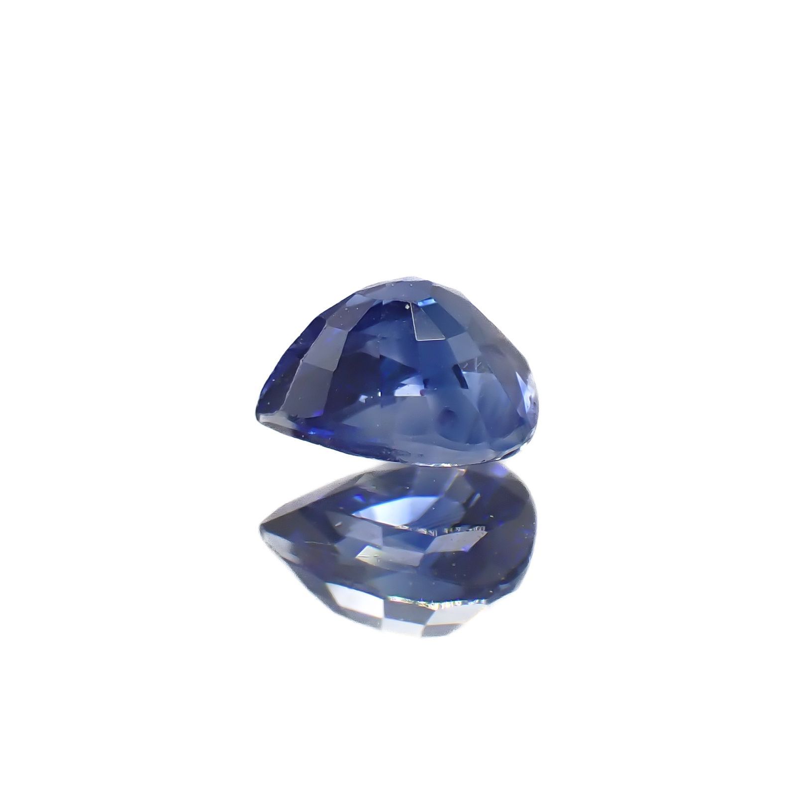 サファイア(宝石名サファイア)スリランカ/マダガスカル産 0.46ct 識別済[220917642]4.9x4.2mm前後