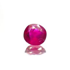 ルビー(宝石名ルビー非加熱) ミャンマー産 1.05ct GIA鑑付[20073768]6.1×5.8mm前後