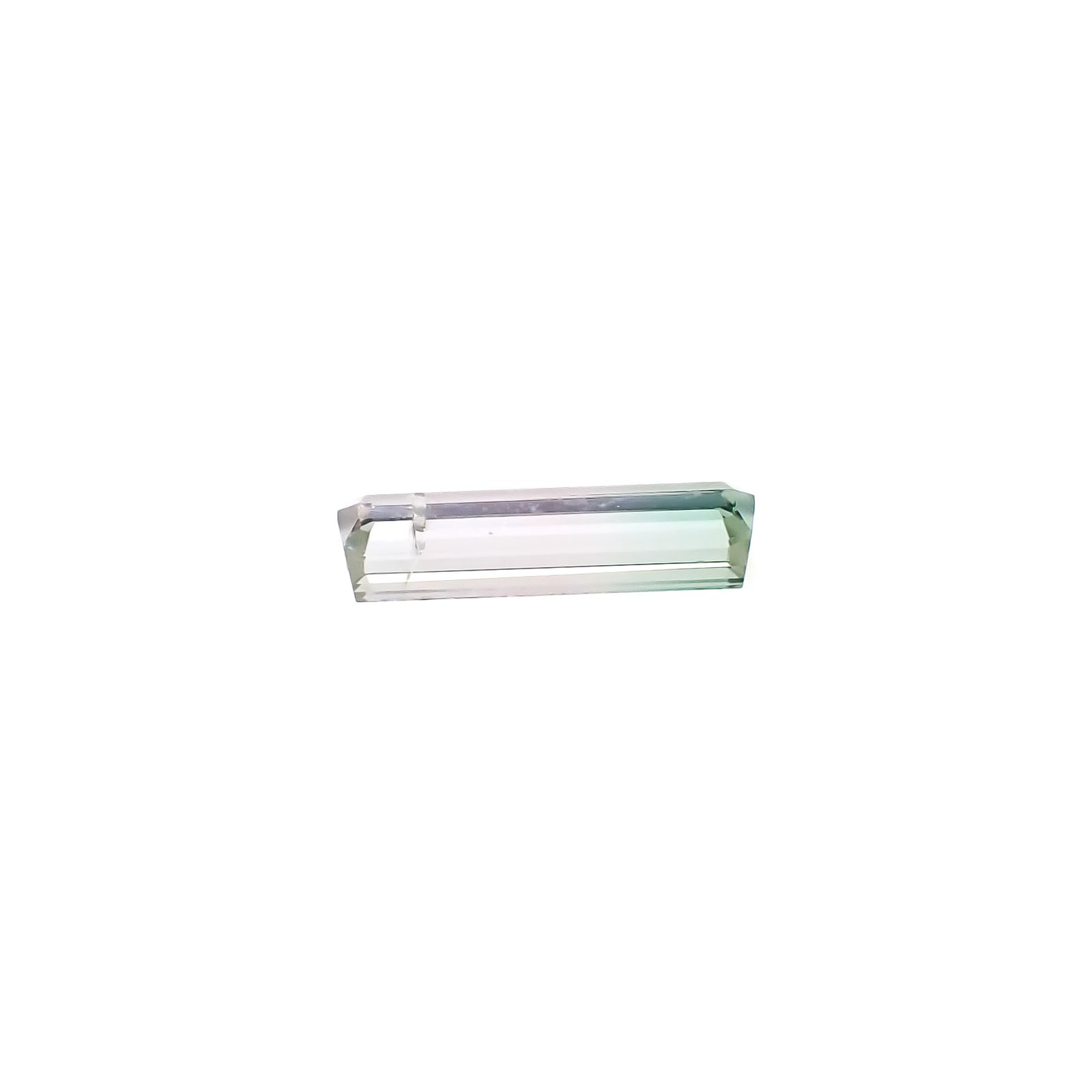 バイカラートルマリン アフガニスタン産 0.92ct / 10.7x3.1mm前後 [260932772]