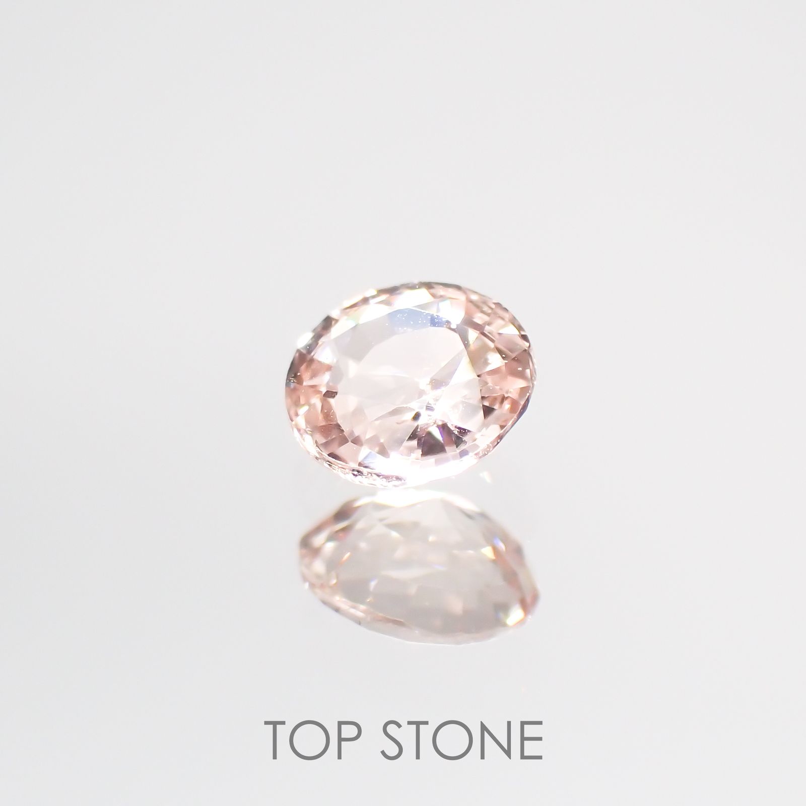 ピンクサファイア(宝石名ピンク・サファイア) マダガスカル/スリランカ産 0.35ct 識別済[210712560]4.2×4.2mm前後