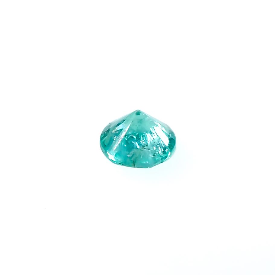 パライバトルマリン ブラジル・パライバ州バターリャ鉱山産 0.078ct[240125587]2.7x2.7mm前後