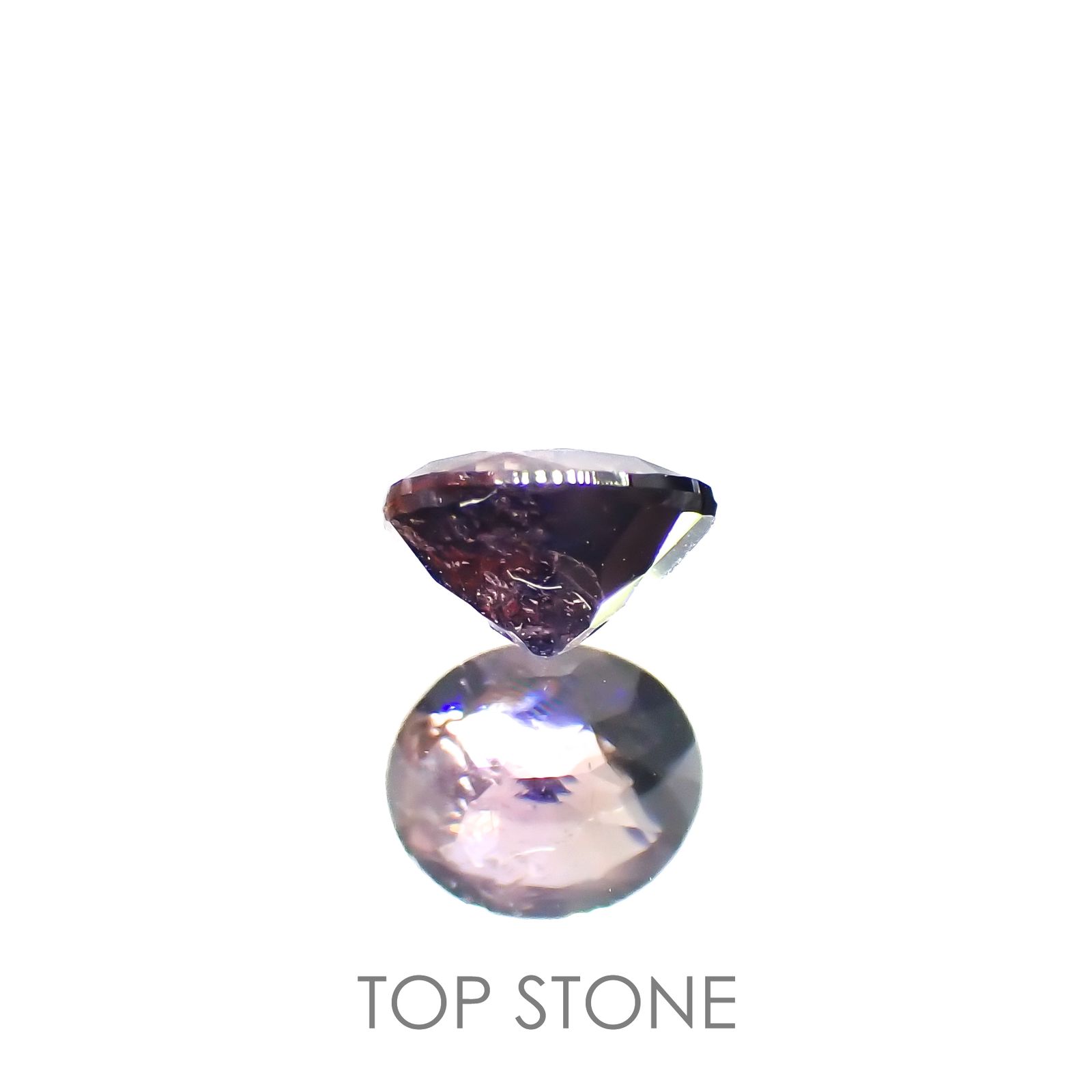 ウィンザーサファイア(宝石名サファイア)タンザニア・ウィンザー産 0.35ct 識別済[220616156]4.3x3.7mm前後