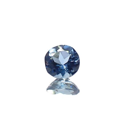 サンタマリアアクアマリン(宝石名アクアマリン)ブラジル産 0.18ct 識別済[240226026]3.7x3.7mm前後