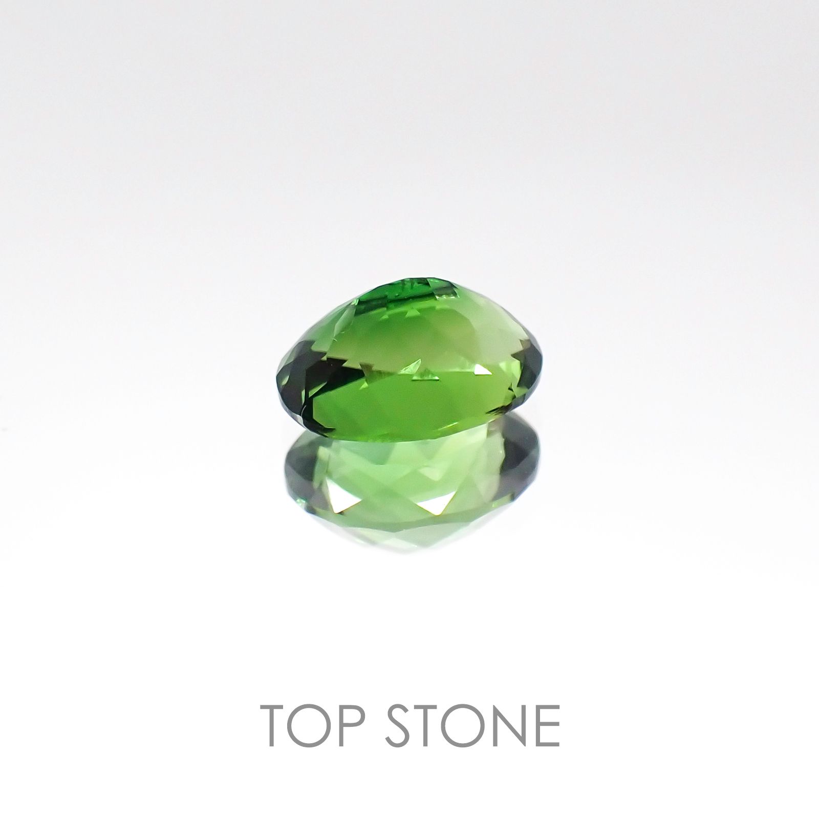 クロムトルマリン タンザニア産 ルース 0.79ct[20096209]6.8×4.9mm前後