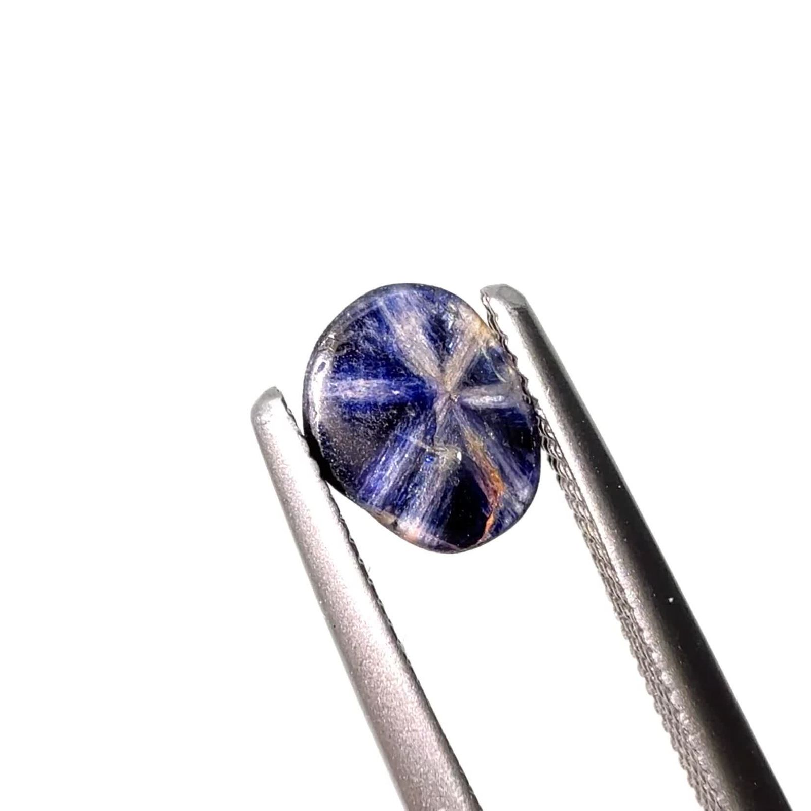 トラピッチェサファイア 原石スライス磨き ビルマ産 0.79ct トラピッチェサファイア 原石スライス磨き ビルマ産 0.79ct