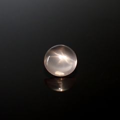 スターローズクォーツ(宝石名スター・ローズ・クォーツ)マダガスカル産 3.48ct 識別済[250330023]10x10mm前後